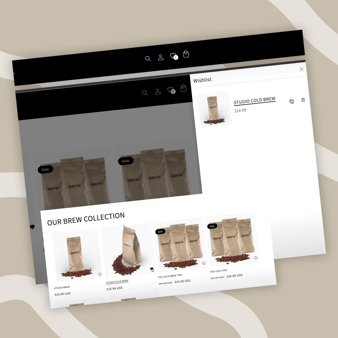 Función de lista de deseos