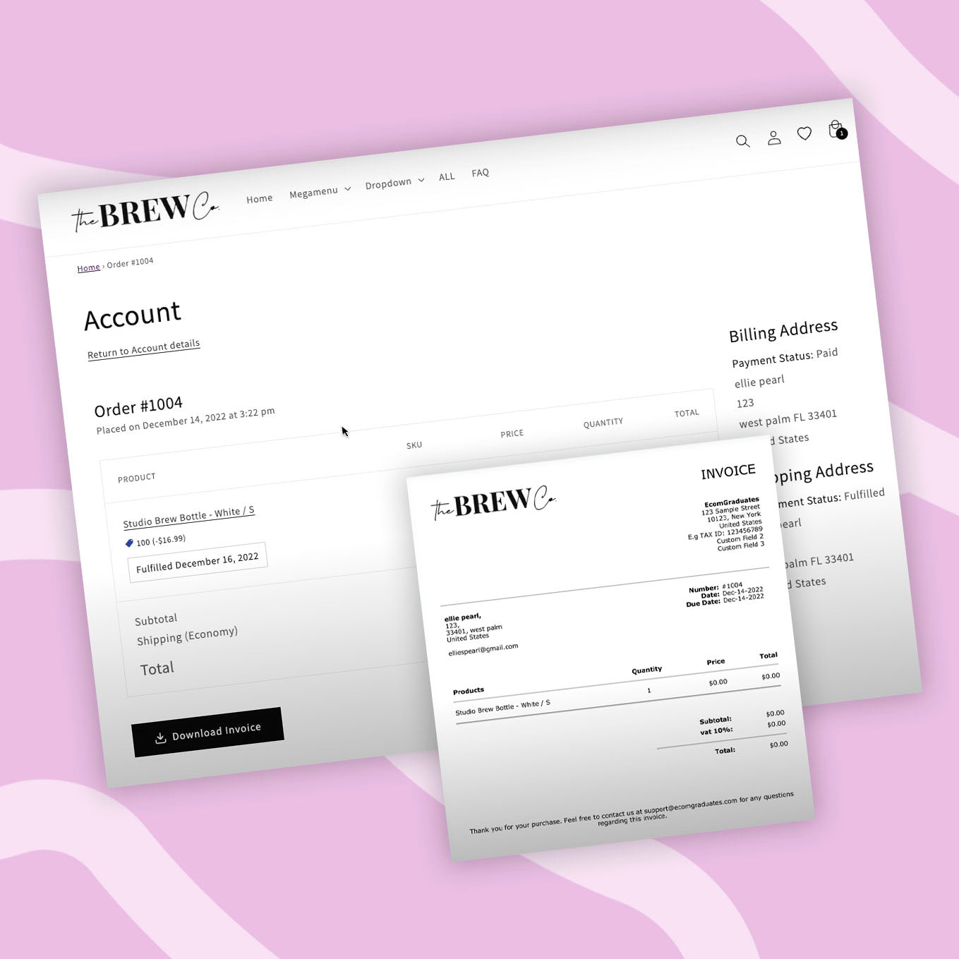 Generador de facturas en PDF