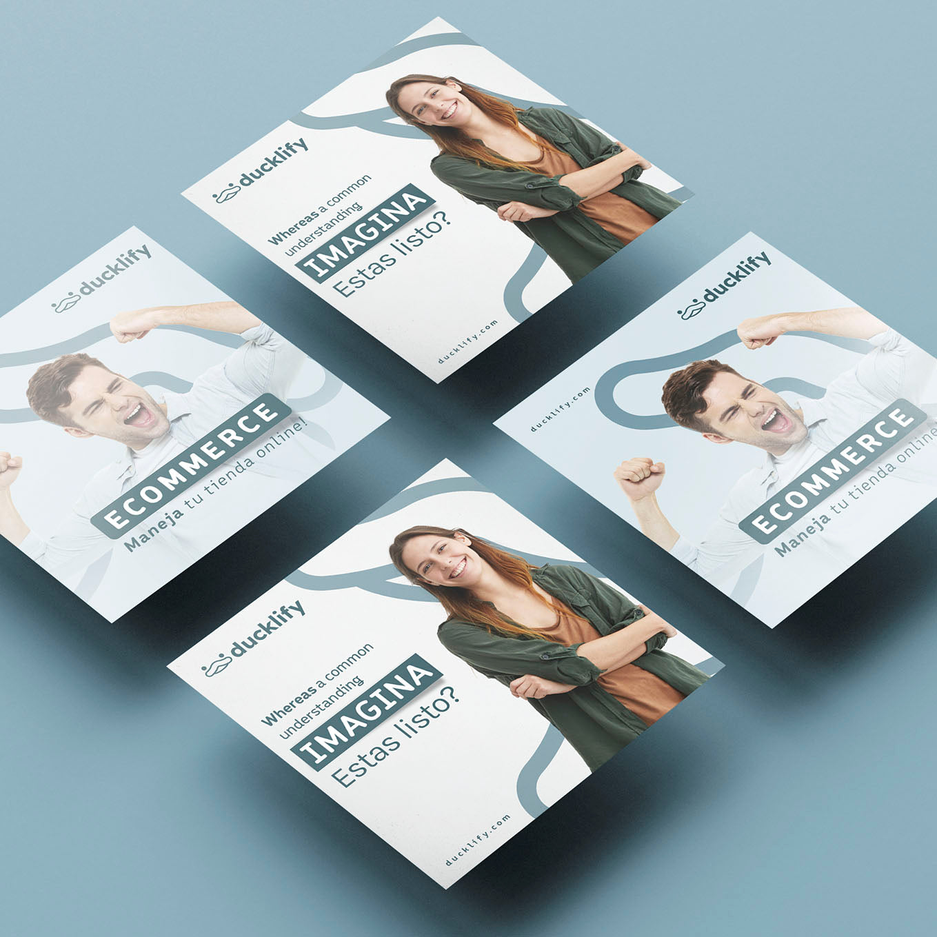 Diseño Post Creativo para Redes Sociales (4 formatos)