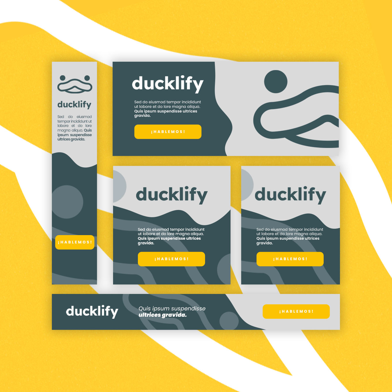 Diseño Banner Web Personalizado Multiformato