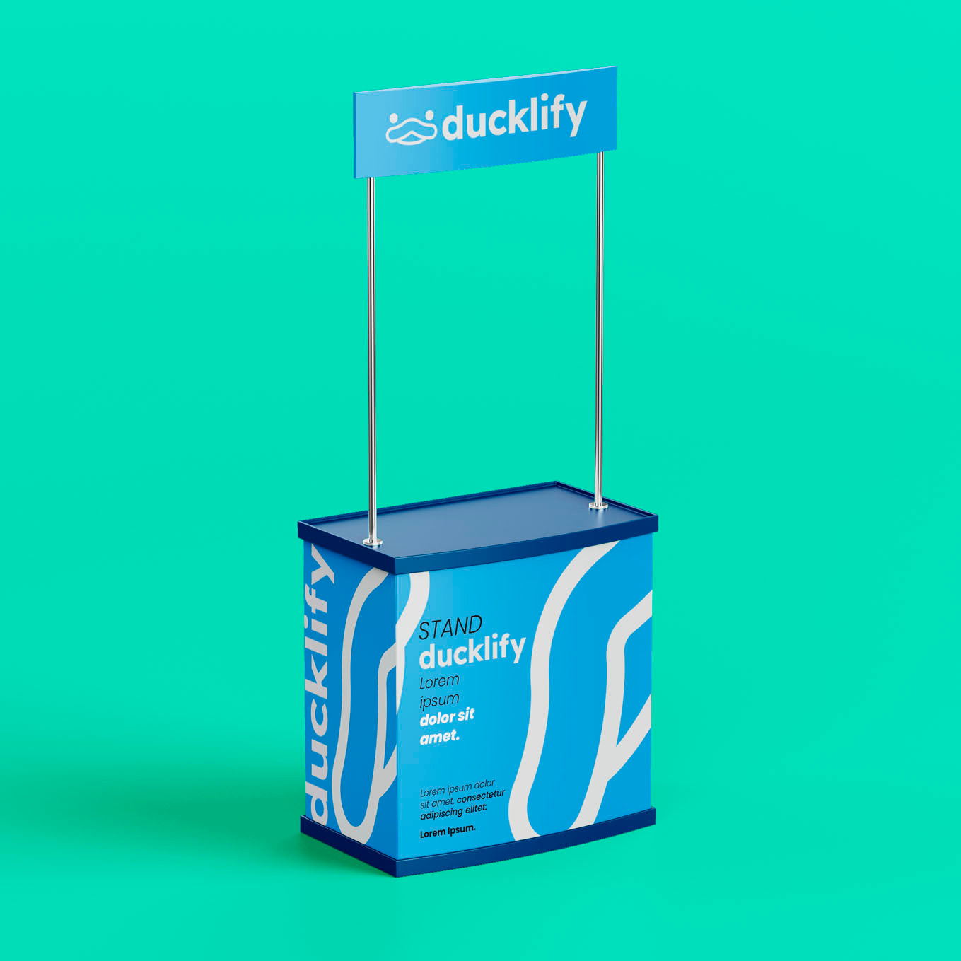 Diseño Display para Exposición Profesional – Ducklify - Daniel Campos